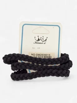 Hot Zestaw plecionych kolorowych gumek do włosów 3pak Damskie Akcesoria Do Włosów