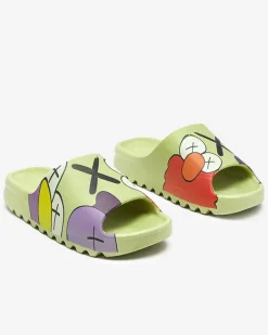 New Zielone damskie klapki Elmino Klapki Basenowe|Klapki Płaskie