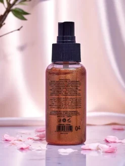 Clearance Rozświetlająca mgiełka do twarzy i ciała z brokatem Glow Shimmer Spray Solar Space Twarz