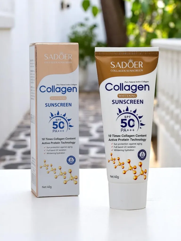Online Sadoer Krem przeciwsłoneczny 50 SPF z kolagenem Ciało