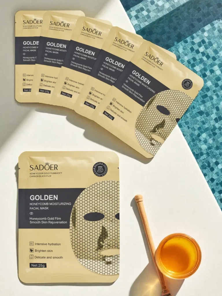 Best Sadoer Nawilżająca Maseczka w płachcie do Twarzy z miodem Twarz