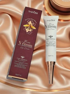 Sale SADOER Przeciwzmarszczkowy krem pod oczy z jadem pszczelim- Redukuje drobne zmarszczki Twarz