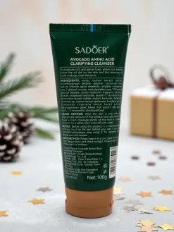Sale Sadoer Świąteczny Żel oczyszczający twarz z Awokado i aminokwasami Twarz