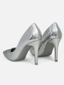 New Srebrne Szpilki Elegante Szpilki|Klasyczne