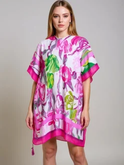 Sale Sukienka Pareo Hera Fiore od – , uniwersalne Narzutka Plażowa|Bluzki / Koszule / Koszulki