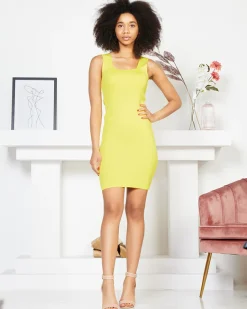 Sukienka tkaninowa na ramiączkach w kolorze m- Odzież Sukienki Letnie|Sukienki Krótkie