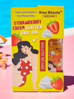 Online Summer Spray- Rozświetlacz do twarzy i ciała w płynie Strawberry Twarz