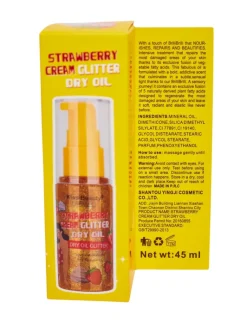 Online Summer Spray- Rozświetlacz do twarzy i ciała w płynie Strawberry Twarz