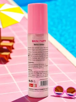 Online Summer Spray- Rozświetlacz do włosów i ciała w płynie Strawberry Twarz|Twarz