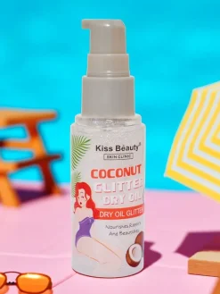 Online Summer Spray- Rozświetlacz do twarzy i ciała w płynie Coconut Twarz