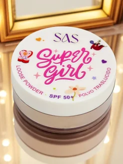 Sypki puder do twarzy z SPF 50 Golden Glow Twarz