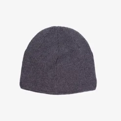 Discount Szara męska ocieplana czapka - Akcesoria Czapki