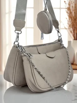 Best Torebka damska Arete MultiSet skóra ekologiczna , 3w1 elegancja Damskie Małe Torebki