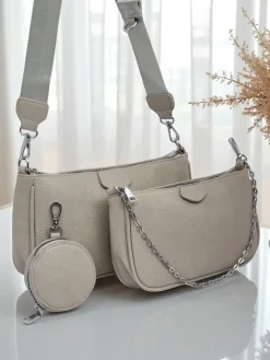 Best Torebka damska Arete MultiSet skóra ekologiczna , 3w1 elegancja Damskie Małe Torebki