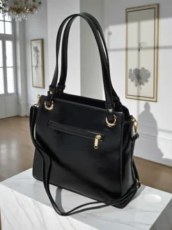 New Torebka damska shopper eko skórzana Silent Raven Damskie Torebki Shoppers