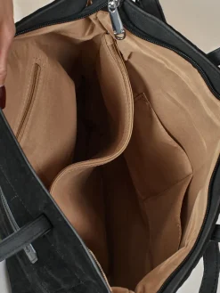 Sale Torebka damska shopper eko zamszowa Caryenne Damskie Torebki Shoppers