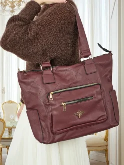 Online Torebka damska shopper eko skórzana pikowana Marvaya Damskie Torebki Shoppers