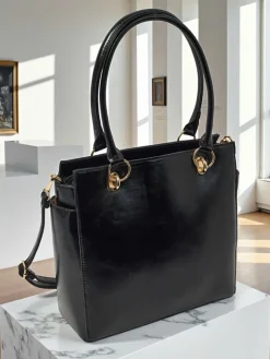 New Torebka damska shopper eko skórzana Twilight Vale Damskie Torebki Shoppers