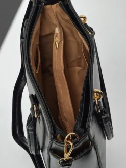 New Torebka damska shopper eko skórzana Twilight Vale Damskie Torebki Shoppers