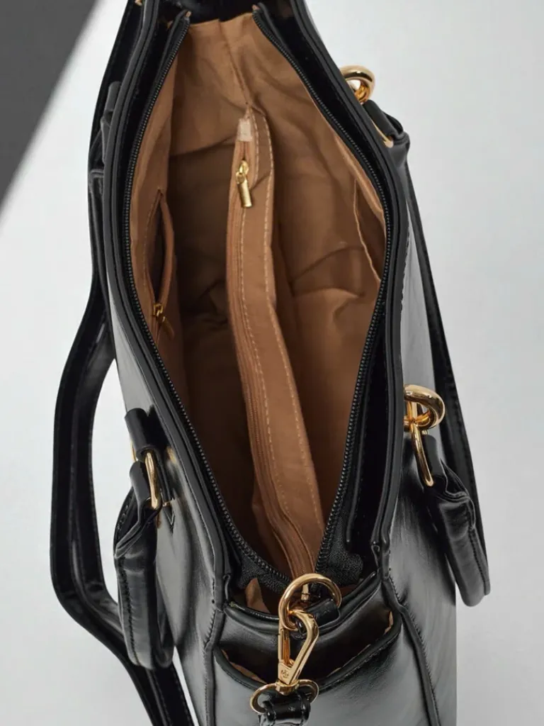 New Torebka damska shopper eko skórzana Twilight Vale Damskie Torebki Shoppers