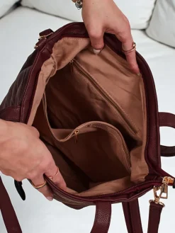 Torebka damska shopper eko skórzana z tłoczeniem Raven Drift Damskie Torebki Shoppers