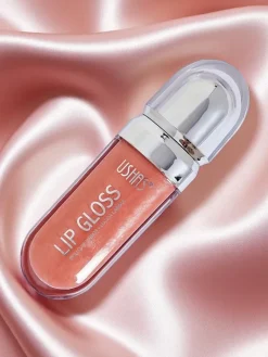 USHAS Błyszczyk do ust z brokatem kolor Pink Usta