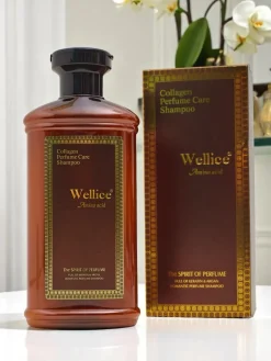 New Wellice Perfumowany szampon do włosów z aminokwasami wygładza i nawilża Włosy