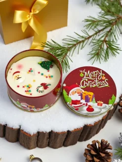 Świąteczna świeca zapachowa Christmas Time Dekoracje I Ozdoby|Artykuły Chemiczne