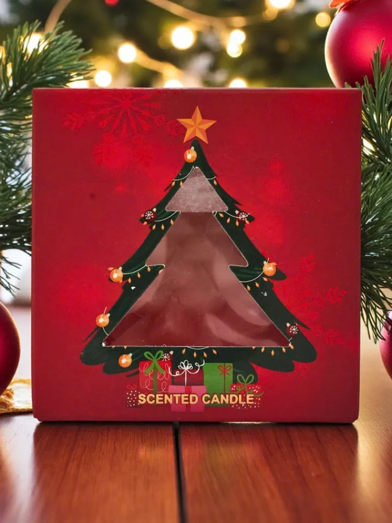 Świąteczna świeca zapachowa Christmas Evening Dekoracje I Ozdoby|Artykuły Chemiczne