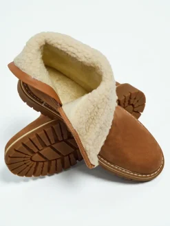 Clearance Wyższe botki damskie eko zamszowe Liora Botki Z Delikatnym Ociepleniem|Nowość