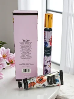 Sale Zestaw Krem do rąk i perfumetka Flower Blooming Dłonie