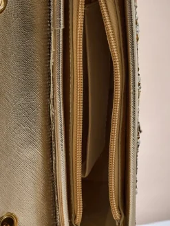 Discount Złota Torebka Elegancia Fiori Damskie Małe Torebki