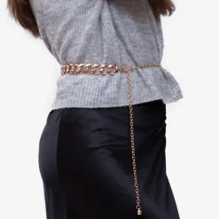 Discount ozdobny łańcuszkowy pasek - Akcesoria Damskie Paski
